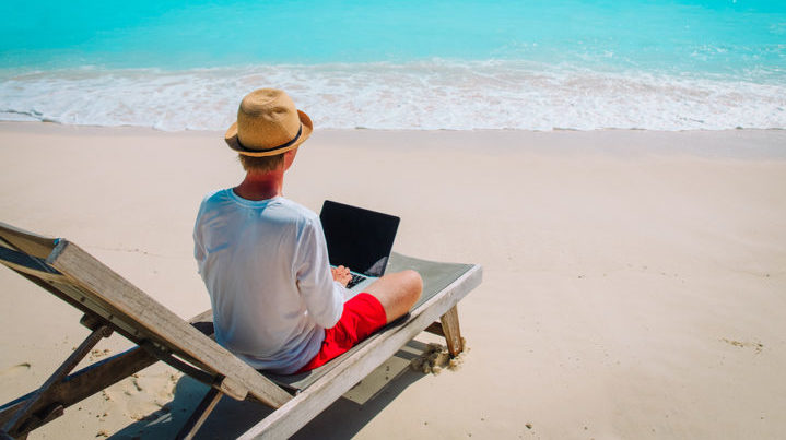 summer break, vacation, anywhere, bleisure lifestyle