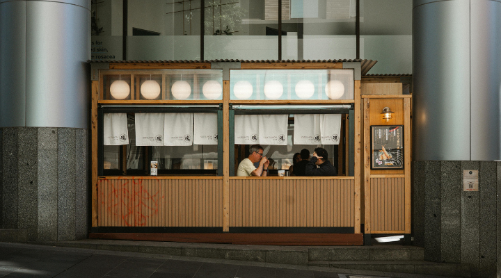 Ramen shop in Melbourne